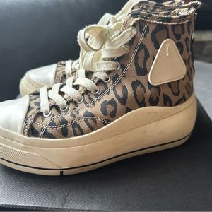 R13 Kurt High Top Sneakers Size 8